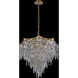 Cadere 15 Light 26 inch Two Tone 18K Gold Pendant Ceiling Light in Firenze Clear
