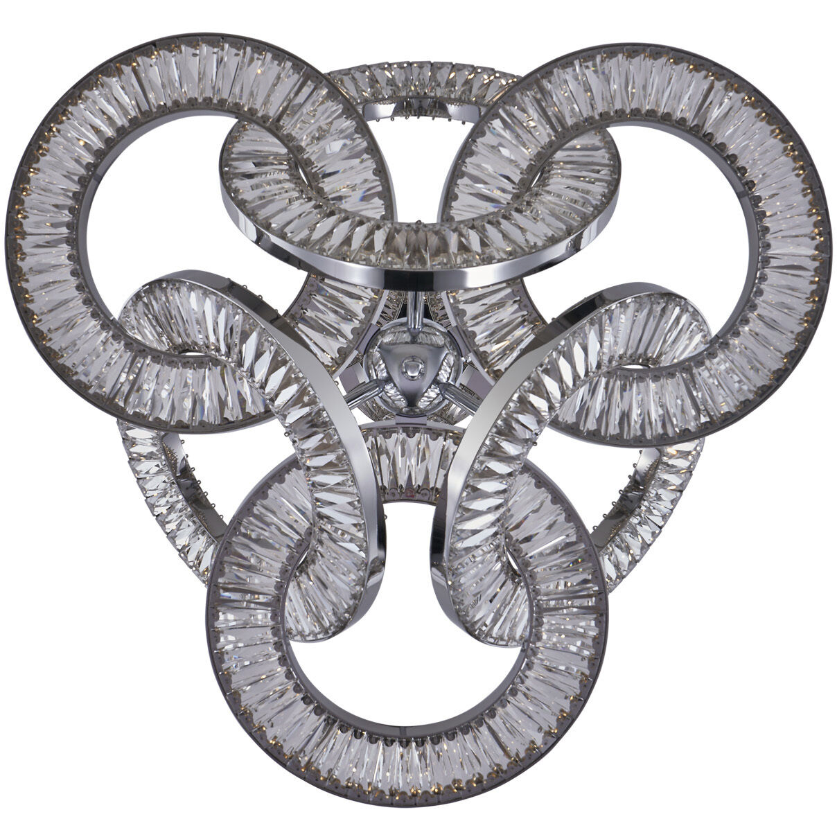 Rotondo 29.5 inch Polished Chrome Pendant Ceiling Light