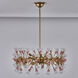Bella 8 Light 32 inch Antique Brass Pendant Ceiling Light