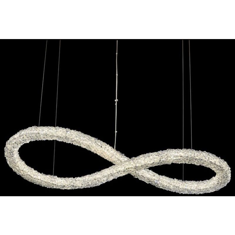 Lina Island Pendant Ceiling Light in Chrome