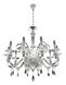 Chauvet 10 Light 33 inch Chrome Chandelier Ceiling Light