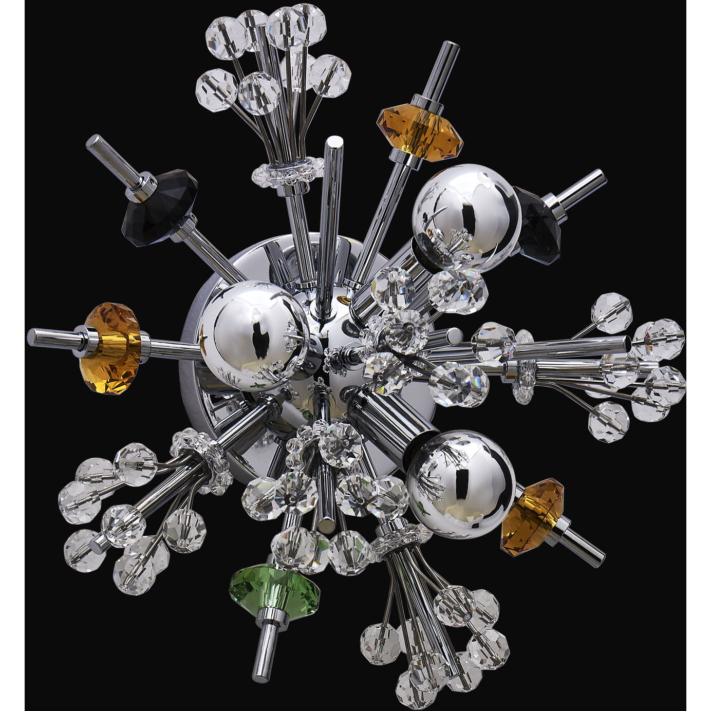 Constellation Wall Sconce Wall Light in Polished Chrome