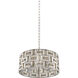 Modello 6 Light 23 inch Chrome Foyer Light Ceiling Light