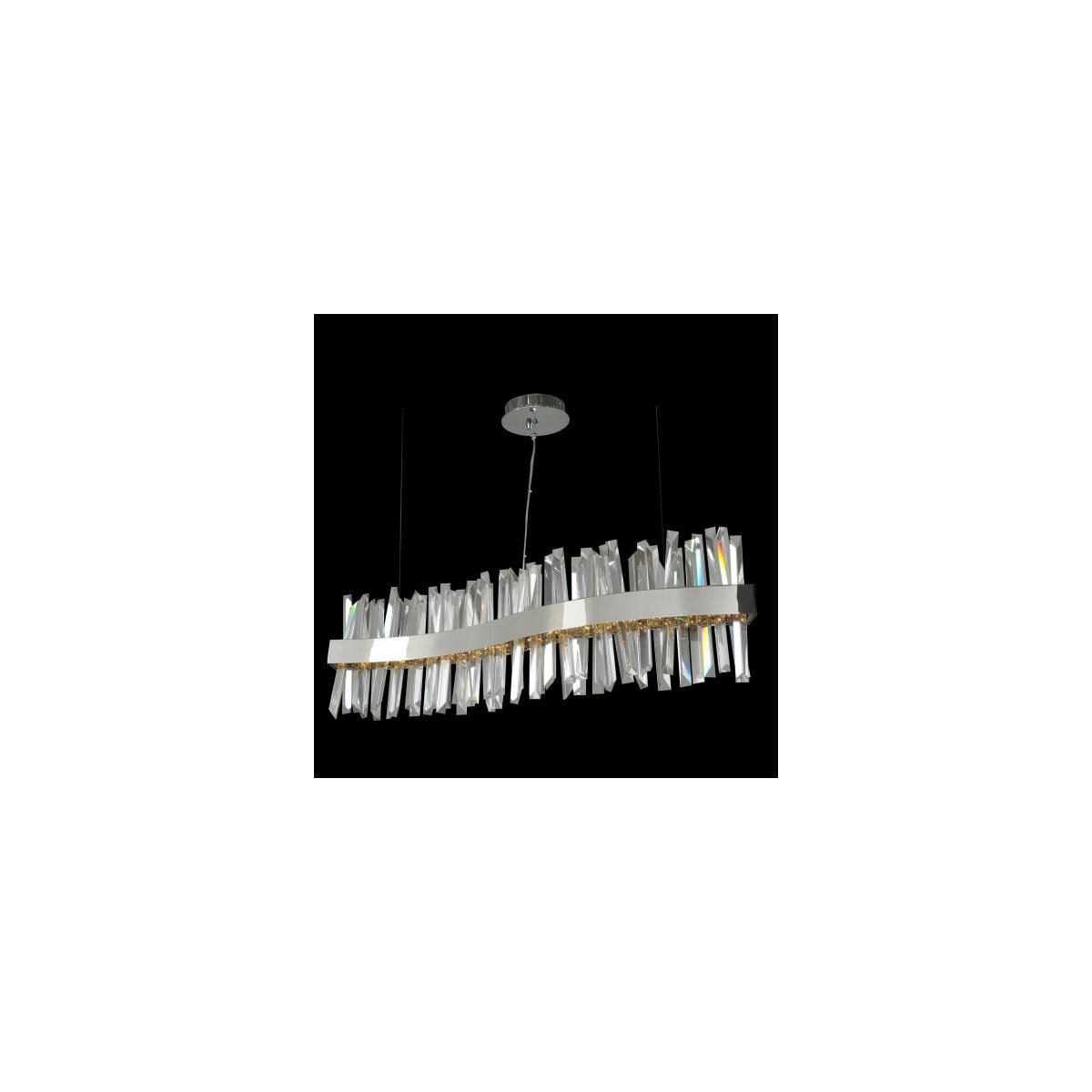 Glacier Island Light Ceiling Light in Chrome