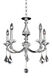 Floridia 5 Light 23 inch Chrome Chandelier Ceiling Light