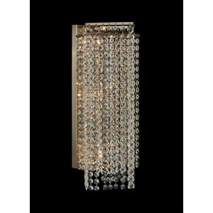 Cometa 3 Light 7 inch Brushed Champagne Gold Wall Sconce Wall Light