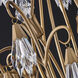 Tulipani 6 Light 28 inch Winter Brass Chandelier Ceiling Light