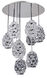 Veronese 9 Light 25.5 inch Chrome Pendant Ceiling Light
