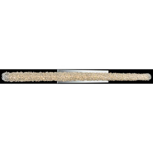 Lina LED 62 inch Chrome Bath Vanity Light Wall Light