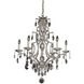 Shorecrest 6 Light 31 inch Sliver Dollar Chandelier Ceiling Light