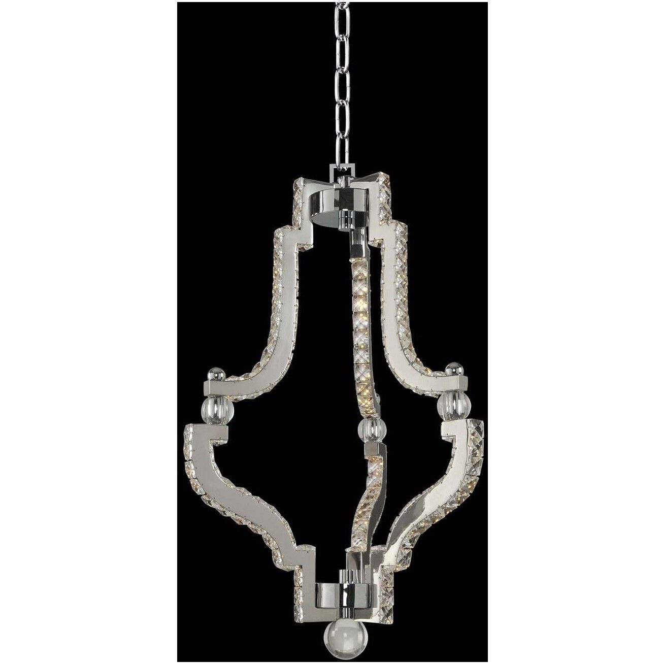 Cambria LED 14 inch Chrome Pendant Ceiling Light