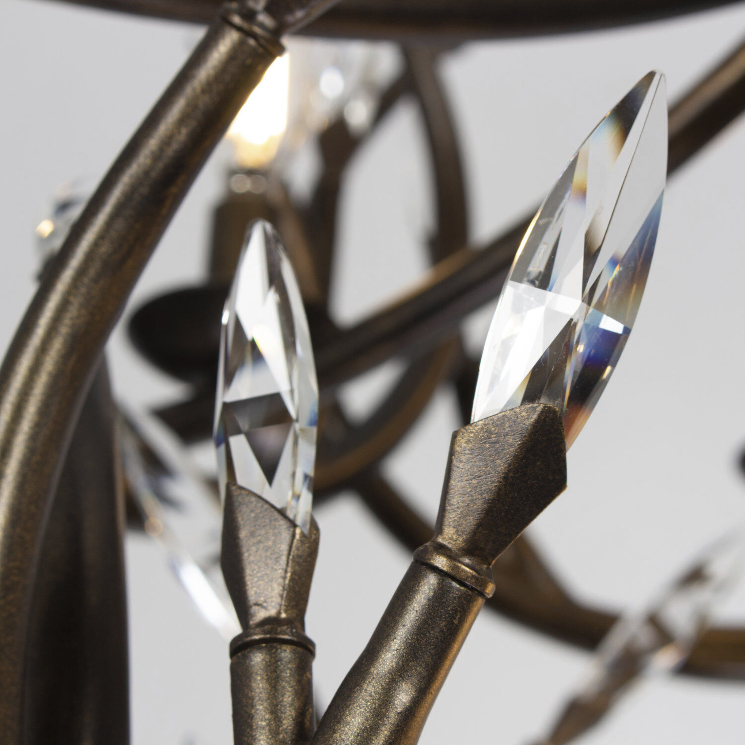 Chalet 18 Light 34 inch New English Bronze Dark Pendant Ceiling Light