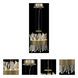 Glacier LED 10 inch Brushed Champagne Gold Mini-Pendant Ceiling Light