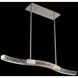 Athena Island Pendant Ceiling Light in Polished Nickel
