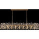 Inclanata Island Light Ceiling Light in Firenze Clear