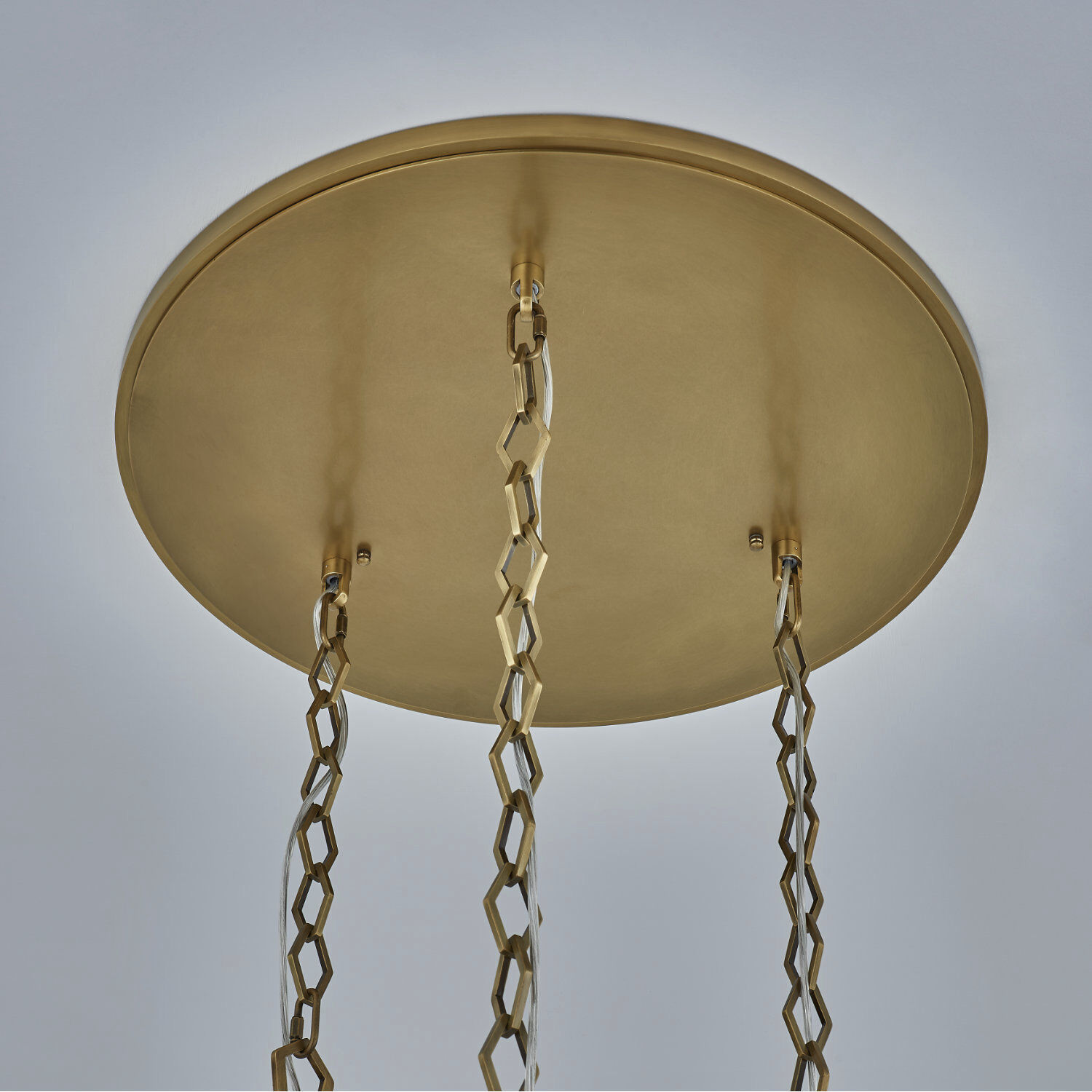 Allungato 24 inch True Brass Pendant Ceiling Light