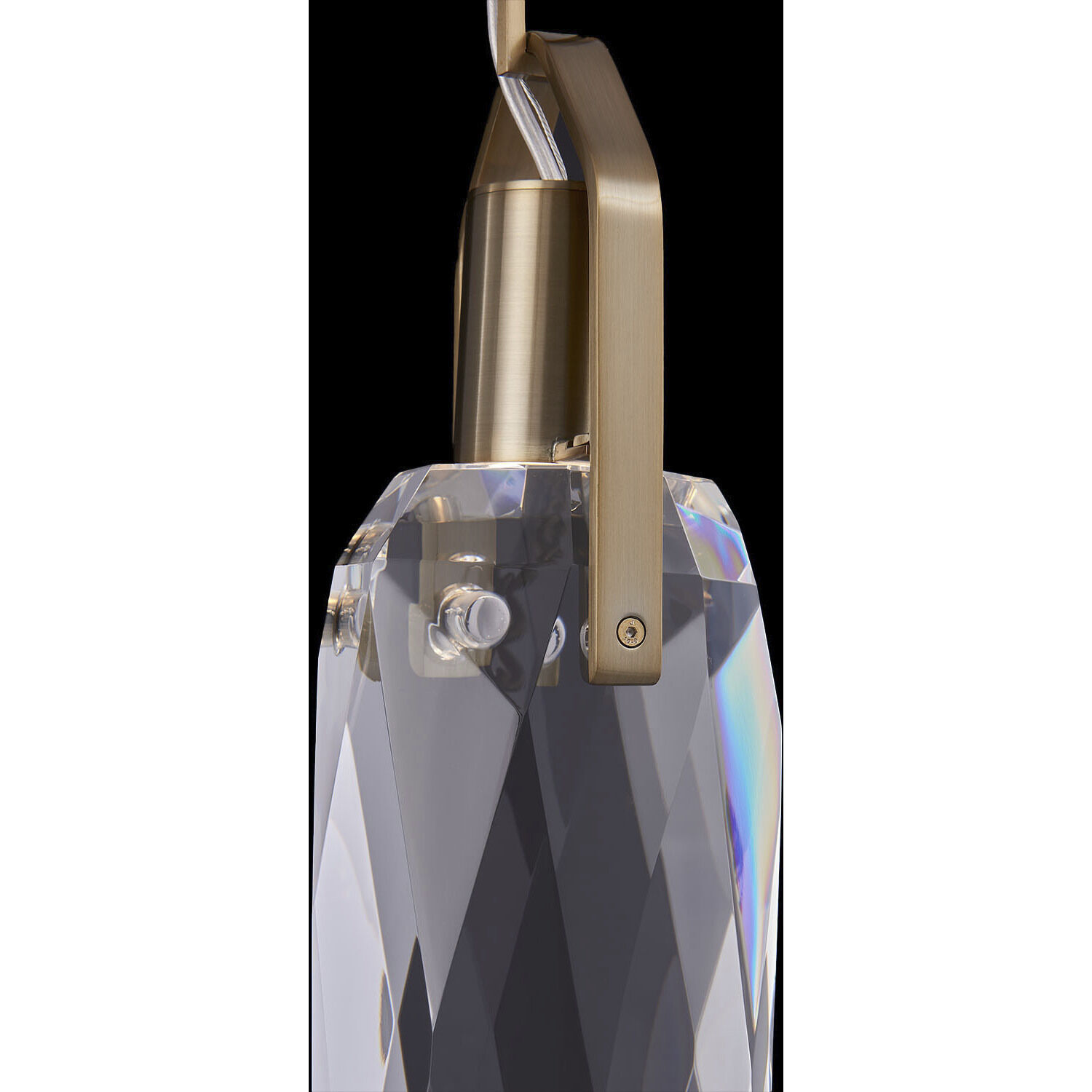 Diamante 14 inch Winter Brass Pendant Ceiling Light