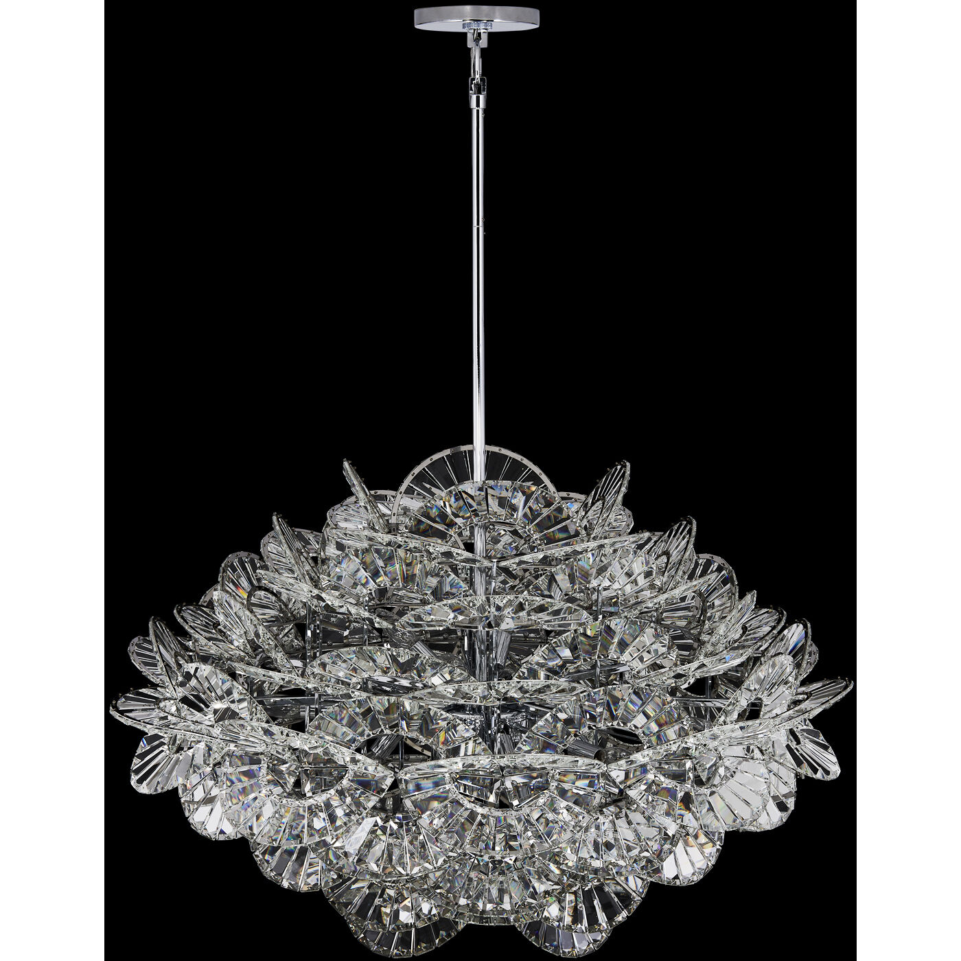 Luminoso 18 Light 38 inch Polished Chrome Chandelier Ceiling Light