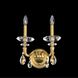 Jolivet 2 Light 12 inch Two Tone Silver Wall Sconce Wall Light in Chrome
