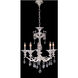 Vasari 5 Light 23 inch Two Tone Silver Chandelier Ceiling Light