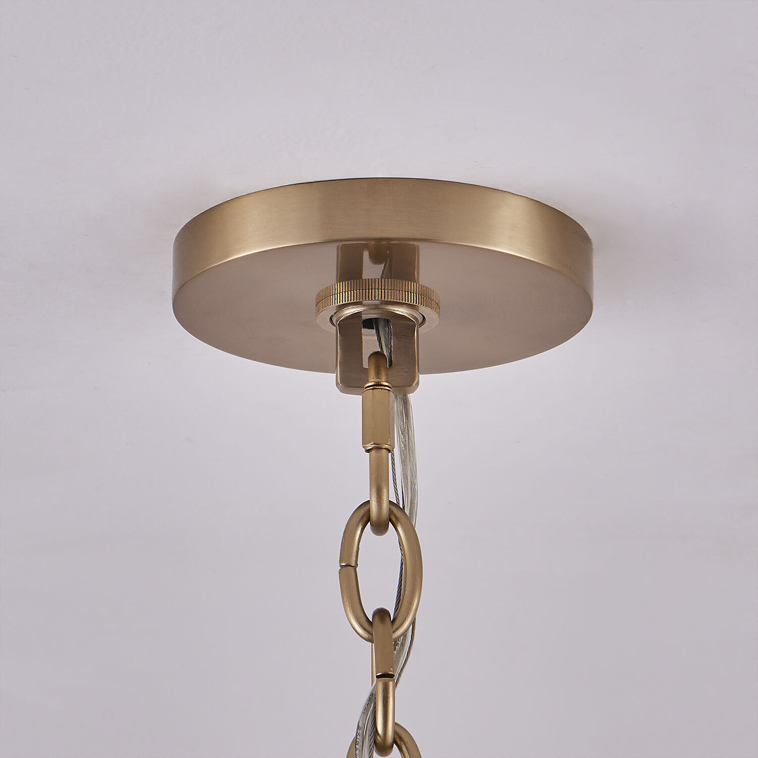 Frangia 12 Light 28.5 inch Brushed Champagne Gold Pendant Ceiling Light