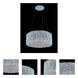 Milieu Metro 8 Light 18 inch Chrome Pendant Ceiling Light