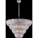 Fontana 30 Light 38 inch Polished Chrome Pendant Ceiling Light in Firenze Clear