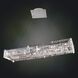 Baguette 12 Light 12 inch Polished Chrome Pendant Ceiling Light in Firenze Clear