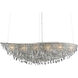 Voltare 6 Light 48 inch Chrome Island Light Ceiling Light