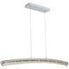Aries LED 44 inch Chrome Island Light Ceiling Light