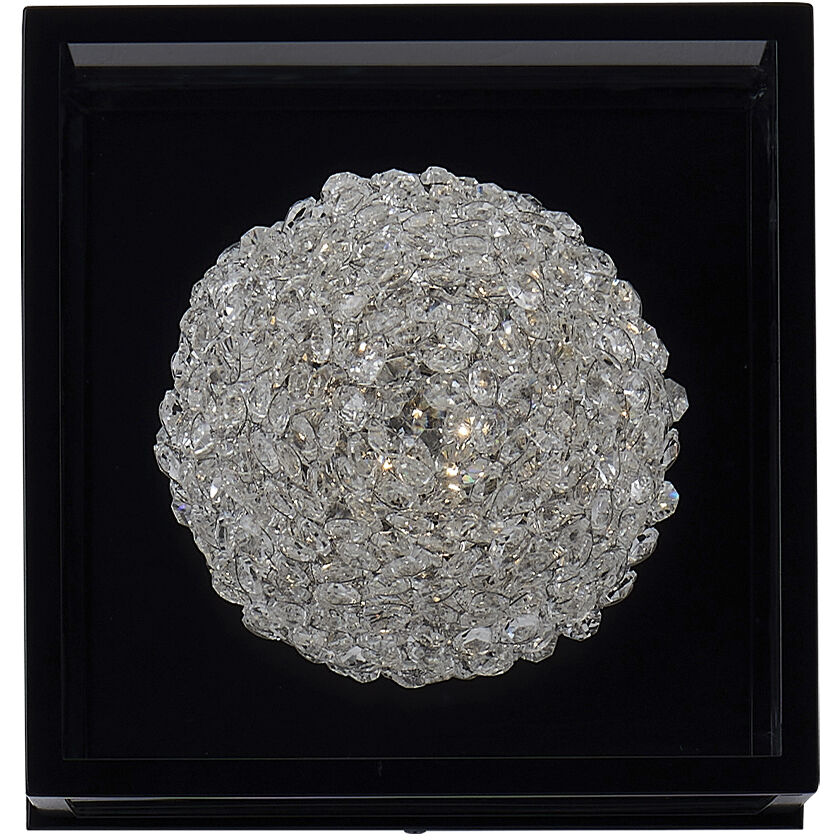 Lina 10 inch Matte Black Outdoor Wall Sconce