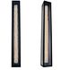 Lina Esterno 51 inch Matte Balck Outdoor Wall Sconce in Matte Black