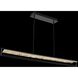 Capuccio Island Light Ceiling Light in Matte Black With Chrome