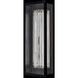 Cilindro Esterno 28 inch Matte Black Outdoor Wall Sconce