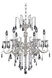 Haydn 6 Light 24 inch Silver Chandelier Ceiling Light