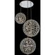 Alta 33 Light 46 inch Polished Chrome Pendant Ceiling Light in Firenze