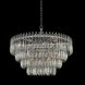 Pandoro 15 Light 33 inch Chrome Pendant Ceiling Light in Firenze Clear