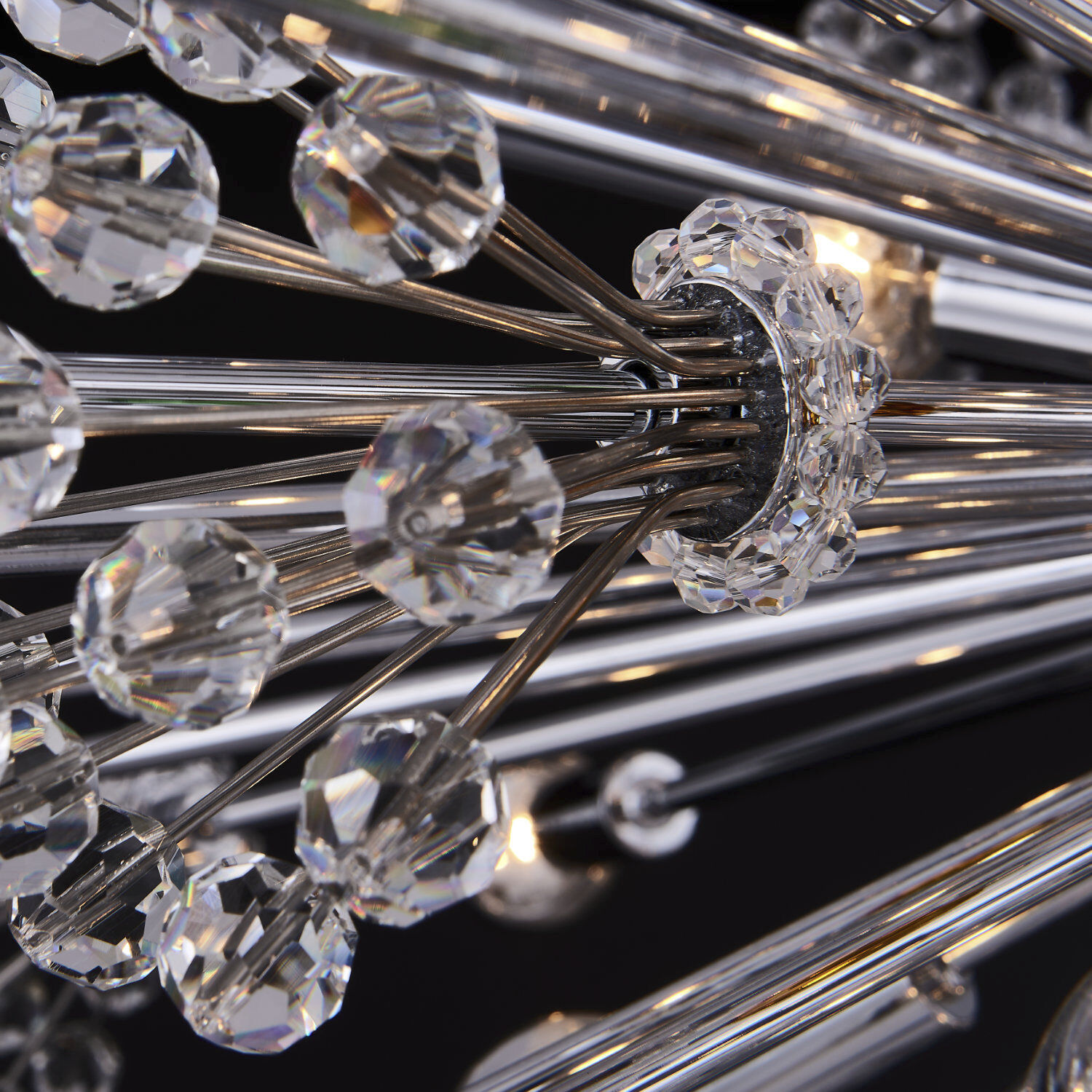 Constellation 30 Light 47 inch Polished Chrome Pendant Ceiling Light