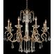 Valencia 8 Light 32 inch Brushed Champagne Gold Chandelier Ceiling Light