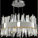 Glacier LED 20 inch Chrome Pendant Ceiling Light