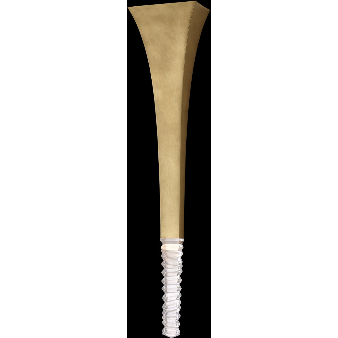 Roman Wall Sconce Wall Light in True Brass