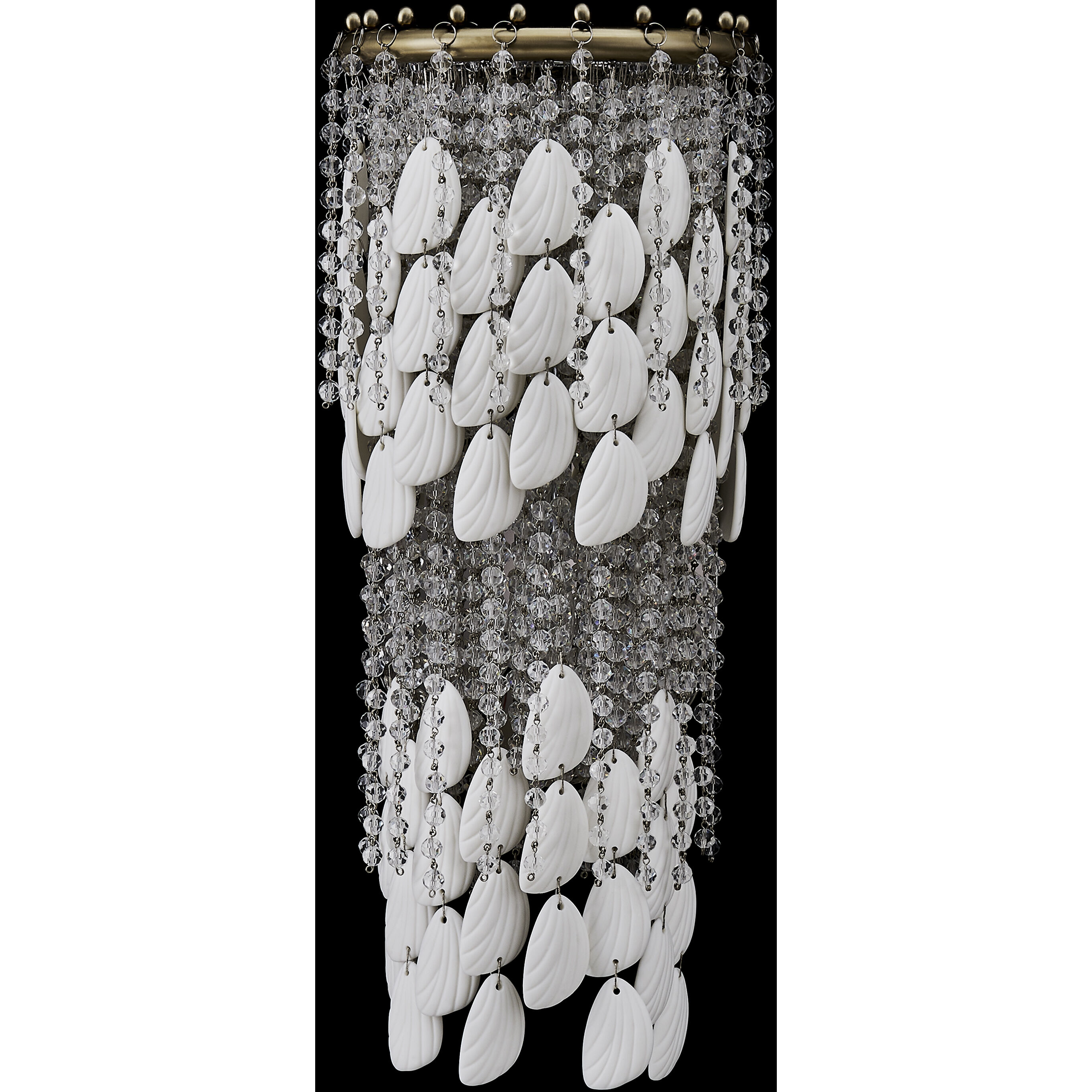 Farfalle 2 Light 8.75 inch Brushed Champagne Gold Wall Sconce Wall Light