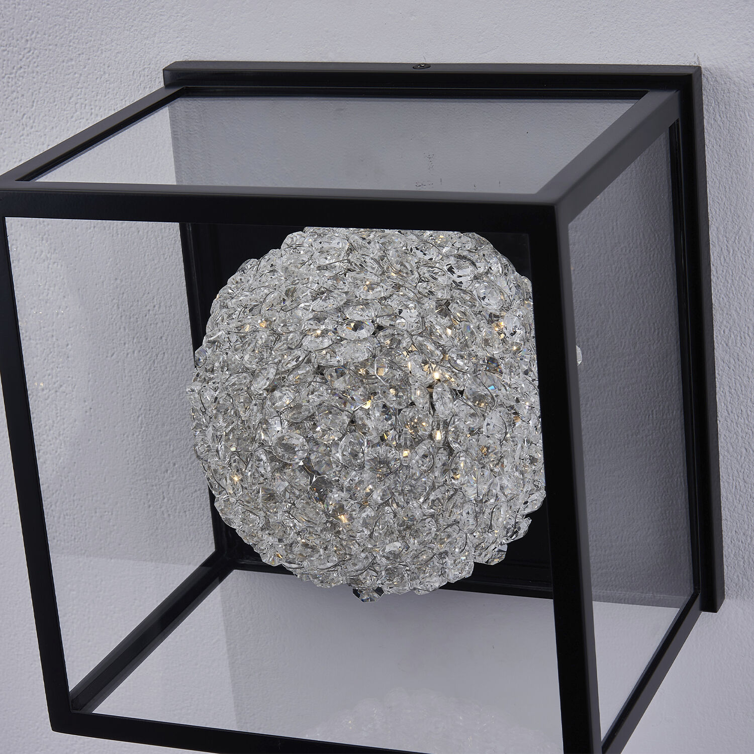 Lina 10 inch Matte Black Outdoor Wall Sconce