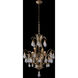 Tulipani 6 Light 28 inch Winter Brass Chandelier Ceiling Light in Firenze Clear