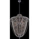 Scudo 35 Light 39 inch Chrome Pendant Ceiling Light