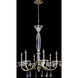 Passo 6 Light 28 inch Brushed Brass Pendant Ceiling Light