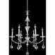 Floridia 6 Light 27 inch Chrome Chandelier Ceiling Light