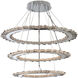 Quasar LED 42 inch Chrome Pendant Ceiling Light
