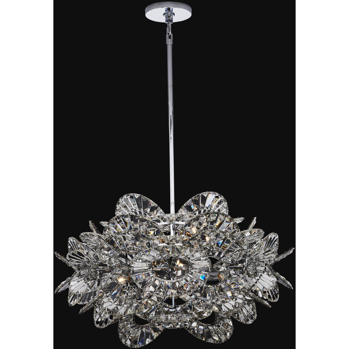 Luminoso 14 Light 31.75 inch Polished Chrome Chandelier Ceiling Light