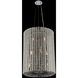 Anello 6 Light 23 inch Chrome Foyer Light Ceiling Light in Firenze Mixed
